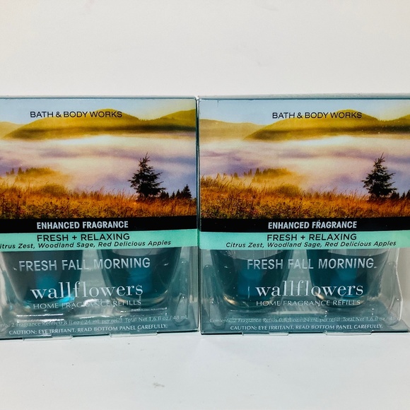 Bath & Body Works Accents Fresh Fall Morning Wallflowers Poshmark